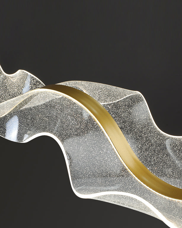 Lustre acrylique WOMO Wave Ribbon-WM2596