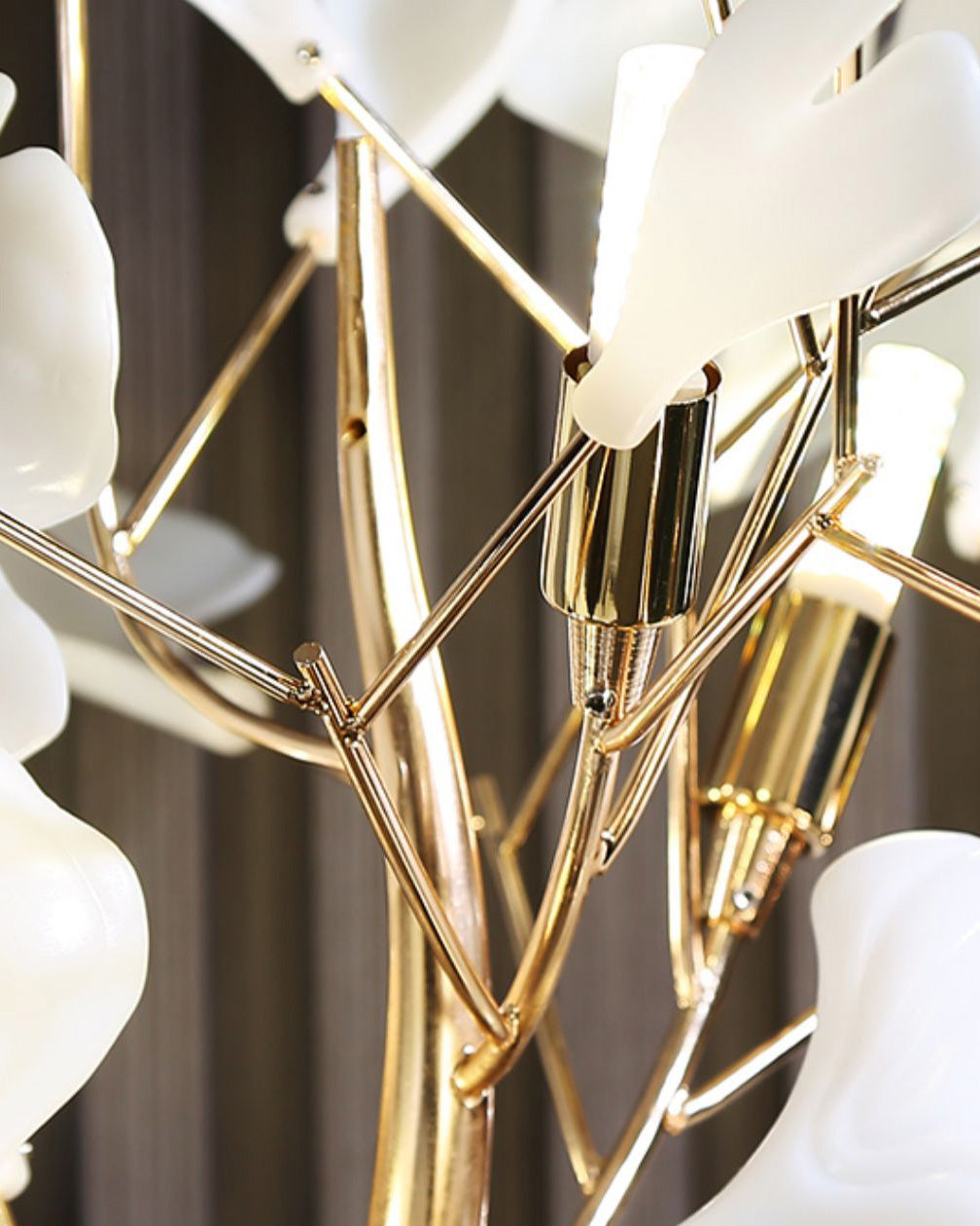 WOMO Ceramic Ginkgo Tree Floor Lamp - WM7137