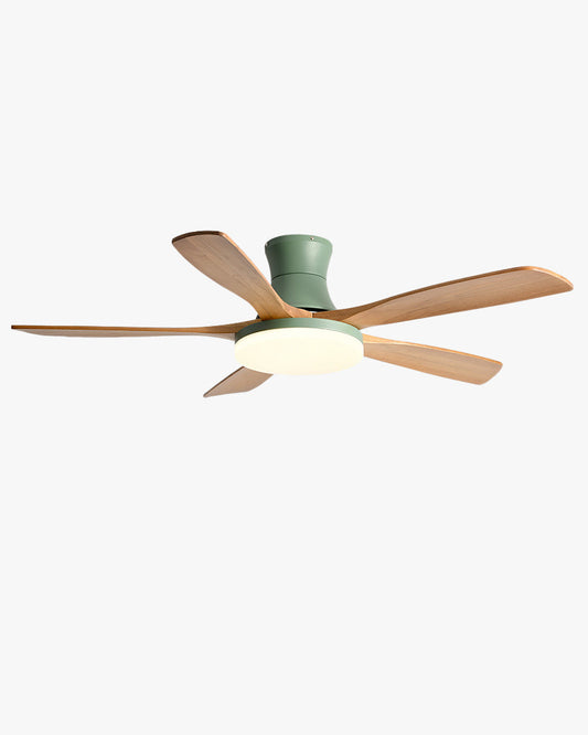 Lampe de ventilateur de plafond moderne à profil bas WOMO - WM5198