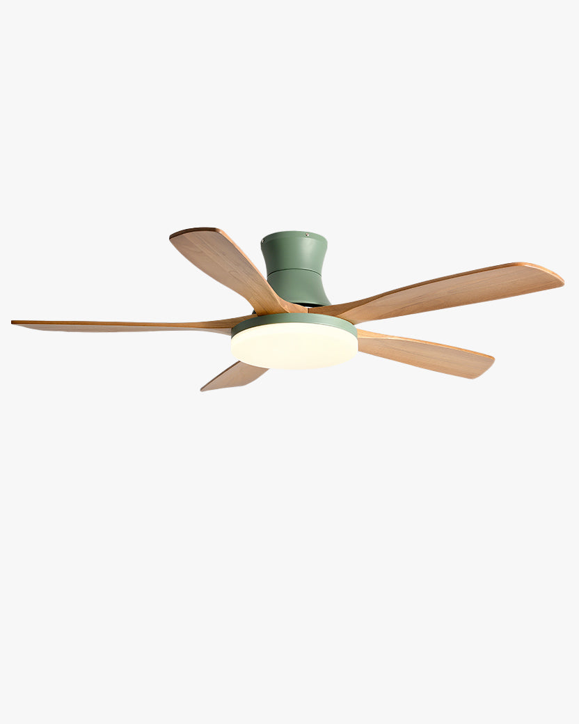 Lampe de ventilateur de plafond moderne à profil bas WOMO - WM5198