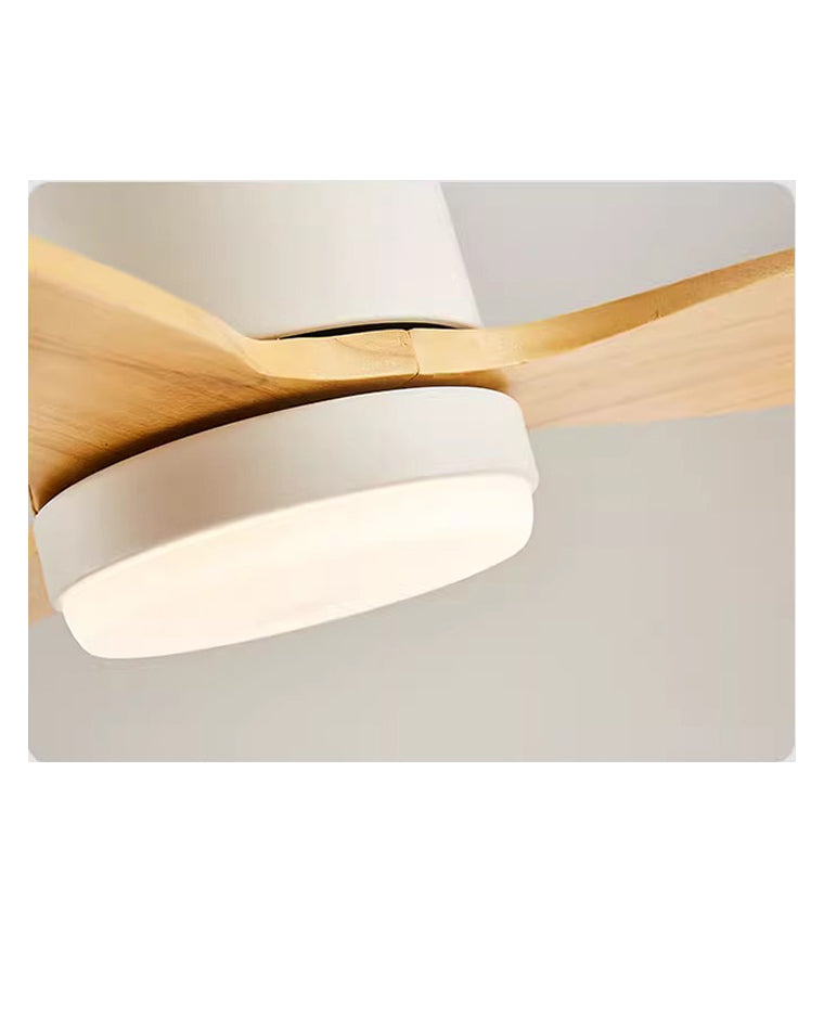 Lampe de ventilateur de plafond WOMO Mid Century Modern Hugger-WM5115