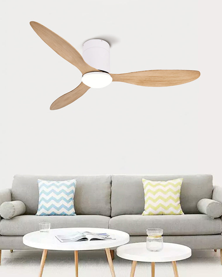 Lampe de ventilateur de plafond moderne WOMO 3 pales-WM5006
