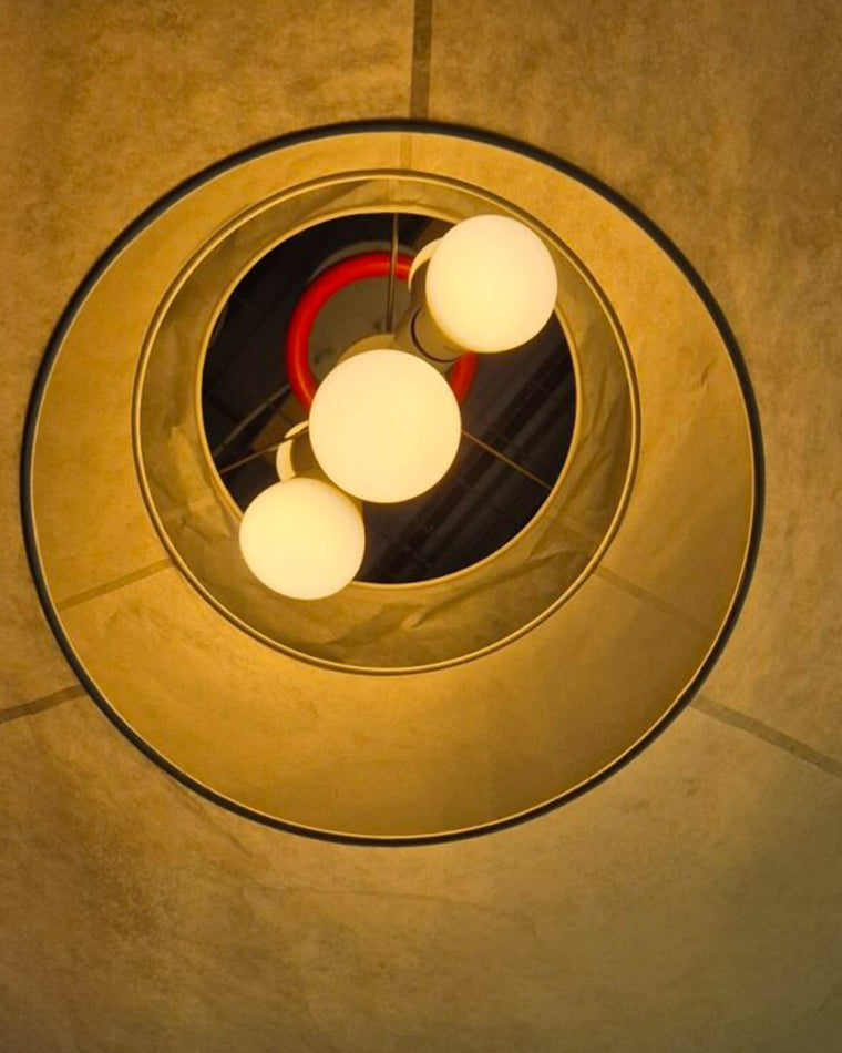 WOMO-WM2775 Tiered Cone Rice Paper Pendant Light