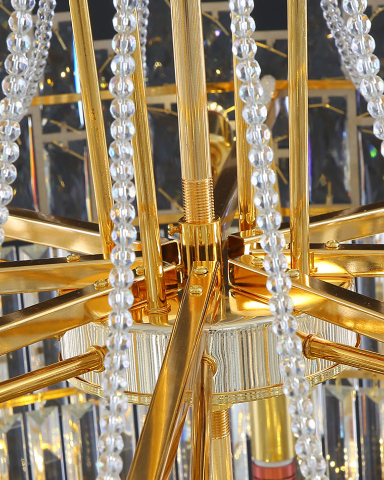Lustre en cristal massif à plusieurs niveaux WOMO-WM2380