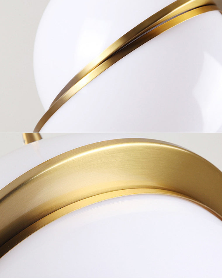 WOMO Gold Glass Ball Suspension-WM2679