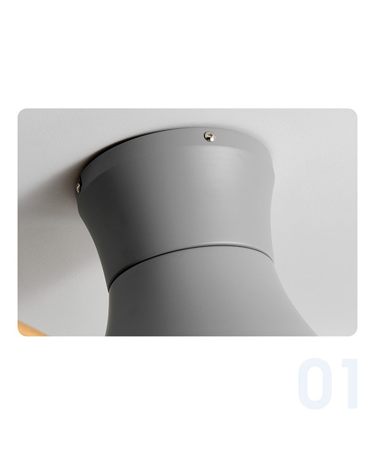 WOMO Ventilateur de plafond bas 3 Pales-WM5128