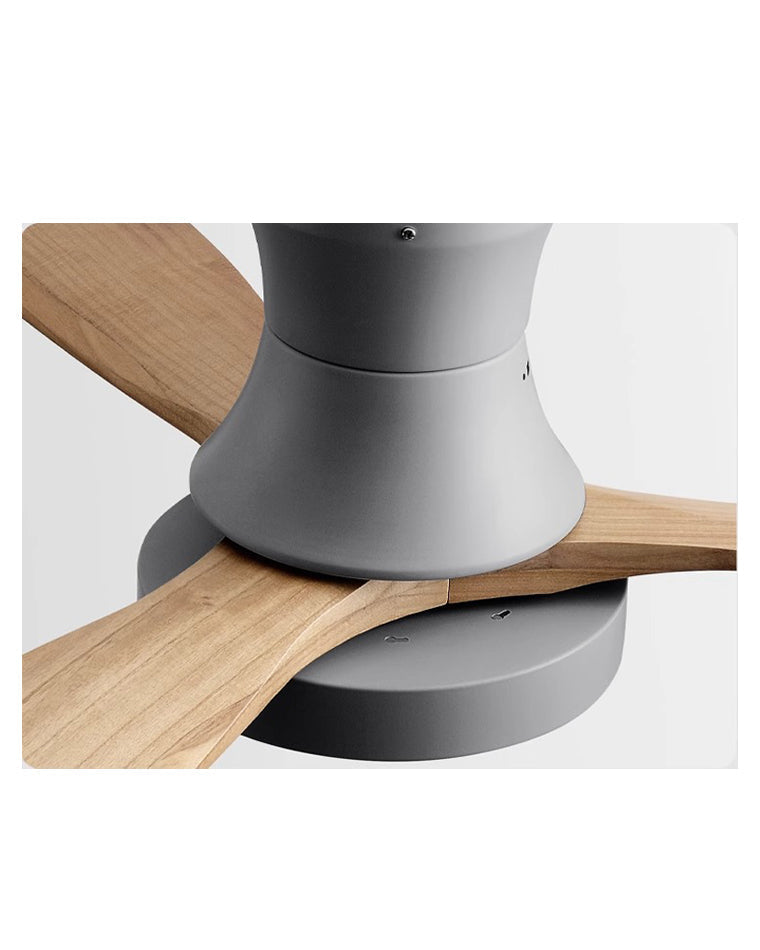 WOMO 3 Wood Blade Hugger Lampe de ventilateur de plafond-WM5120
