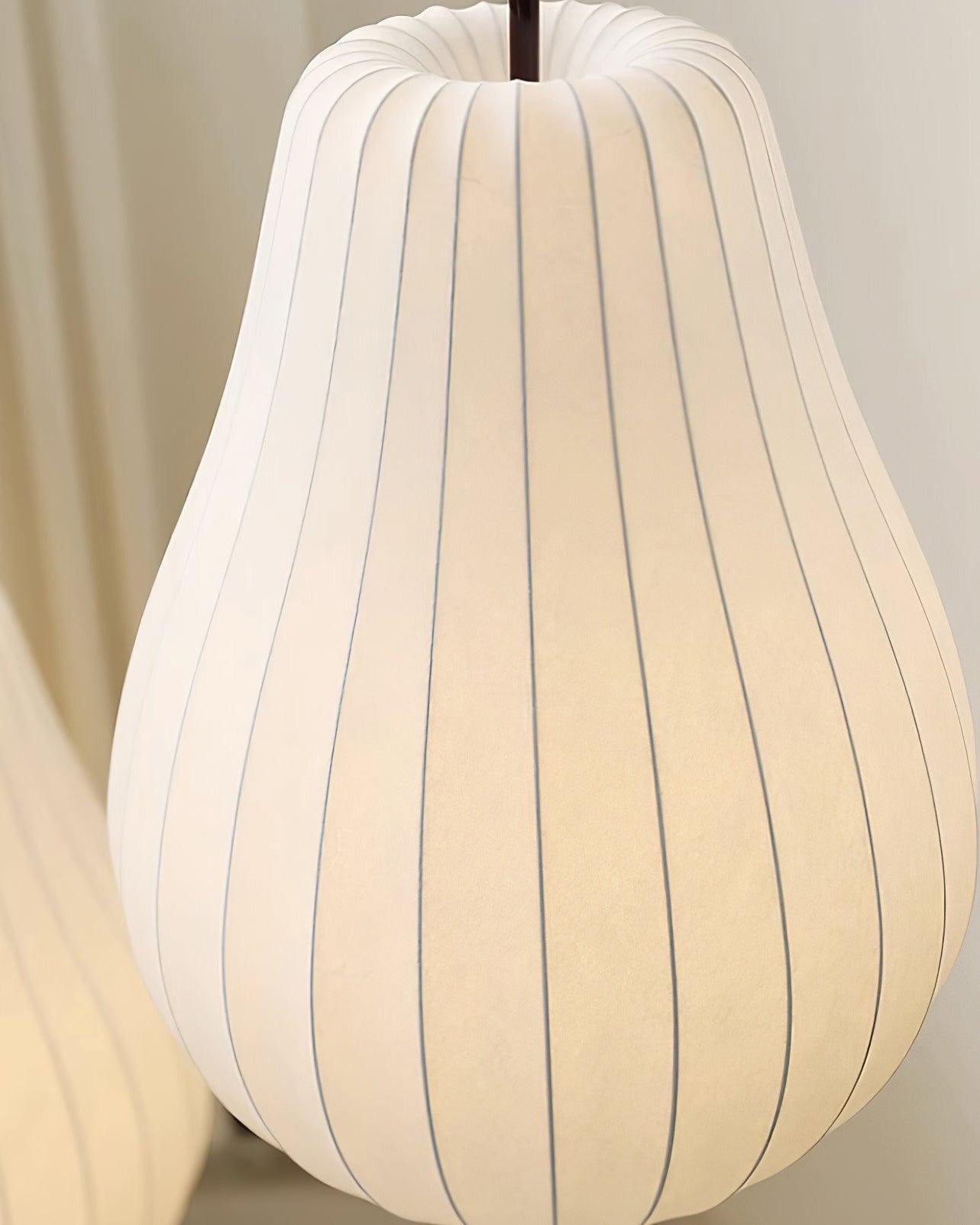 WOMO Lampe sur Pied Lanterne Poire en Soie - WM7126