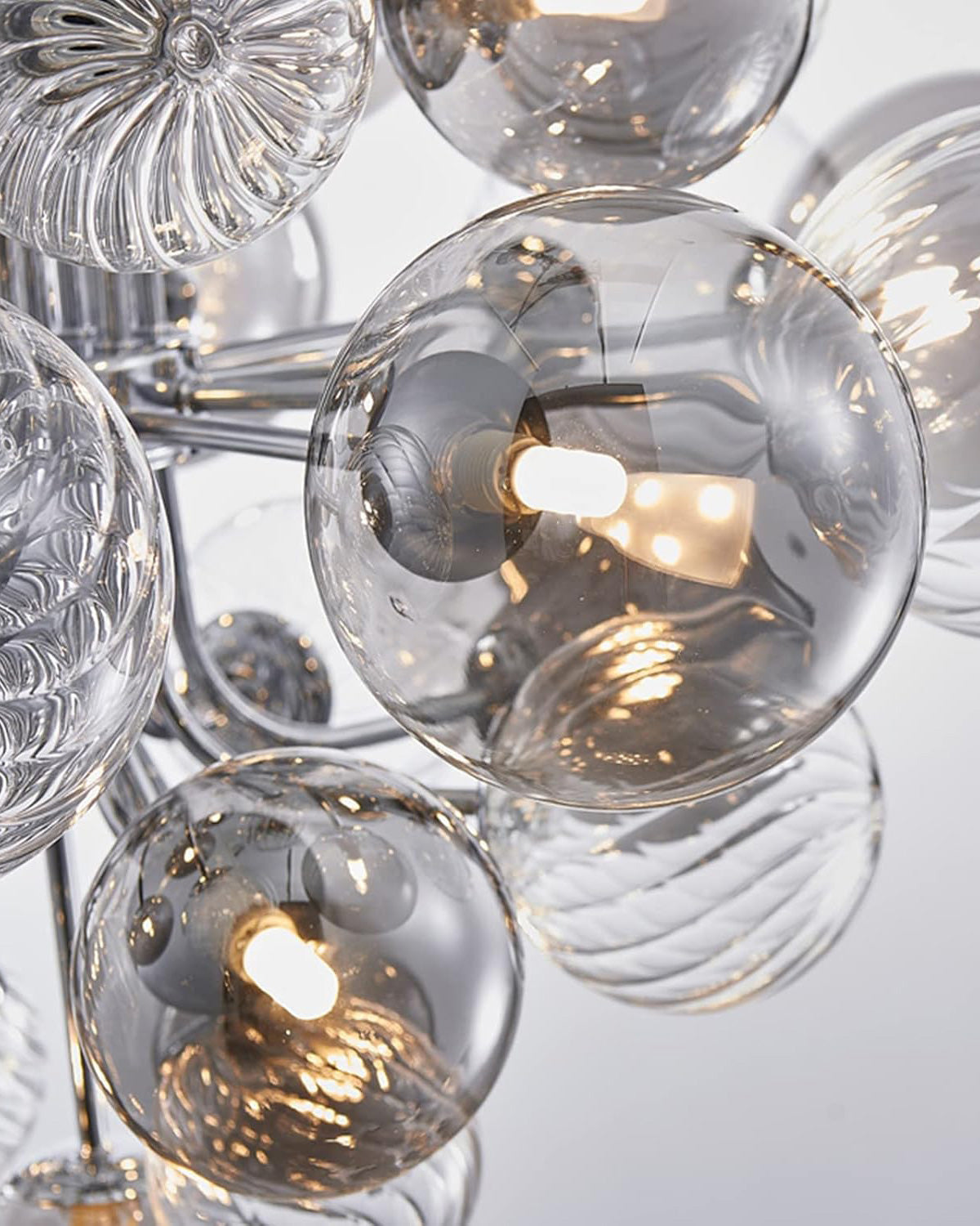 Lustre à bulles de verre WOMO-WM2456