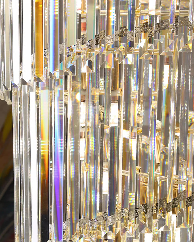 Lustre en cristal en cascade WOMO-WM2387
