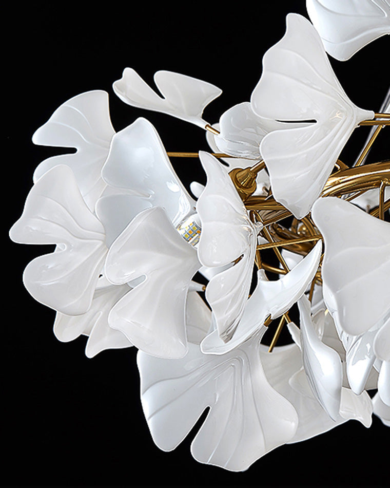 WOMO Lustre Linéaire Feuille de Ginkgo-WM2413