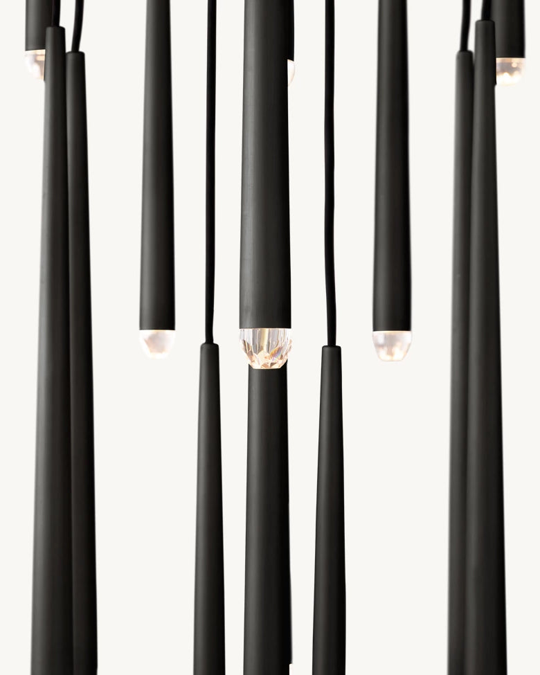 Lustre à tube en cascade WOMO-WM2914