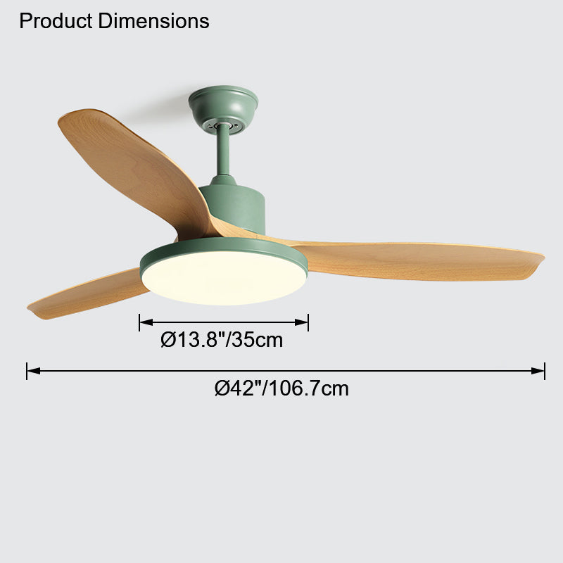 WOMO Ventilateur de plafond Scandinave-WM5002
