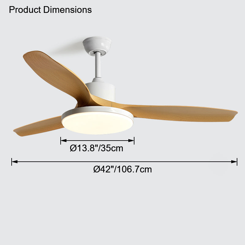 WOMO Ventilateur de plafond Scandinave-WM5002
