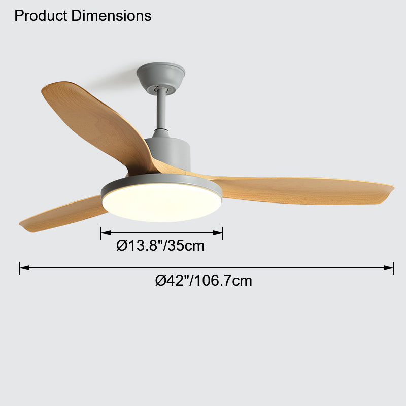 WOMO Ventilateur de plafond Scandinave-WM5002
