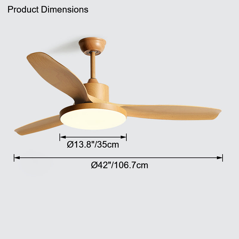 WOMO Ventilateur de plafond Scandinave-WM5002