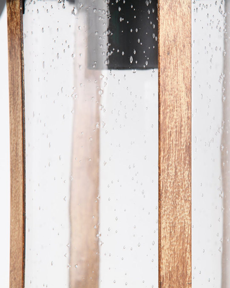 Applique d'extérieur en verre à graines rustique WOMO-WM9146