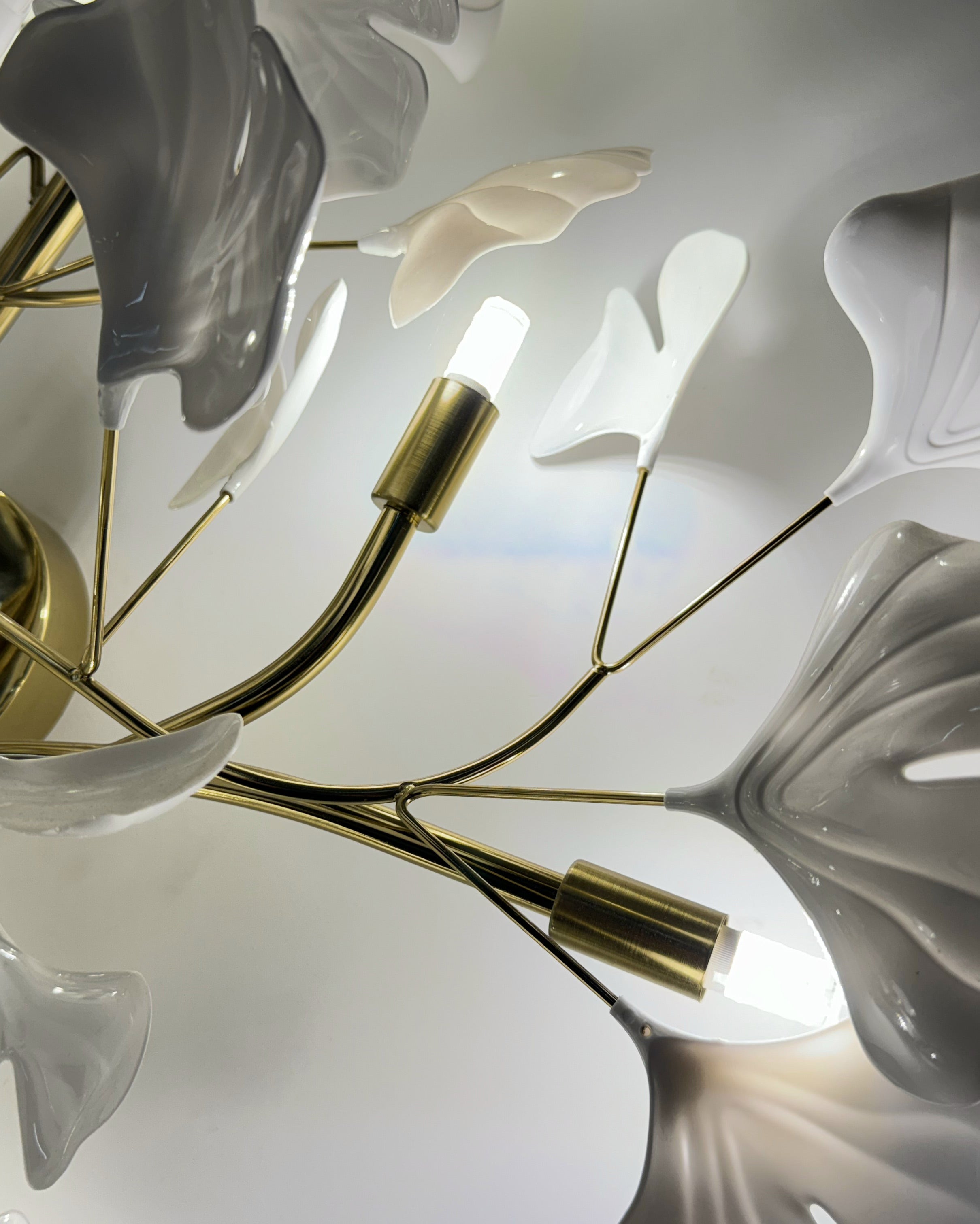 Plafonnier encastré en céramique WOMO Gingko-WM1119