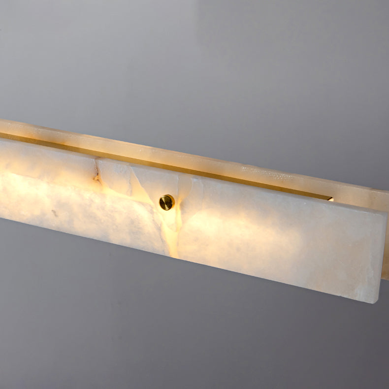 WOMO Lustre lineaire Albâtre Pour Salle à Manger-WM2833
