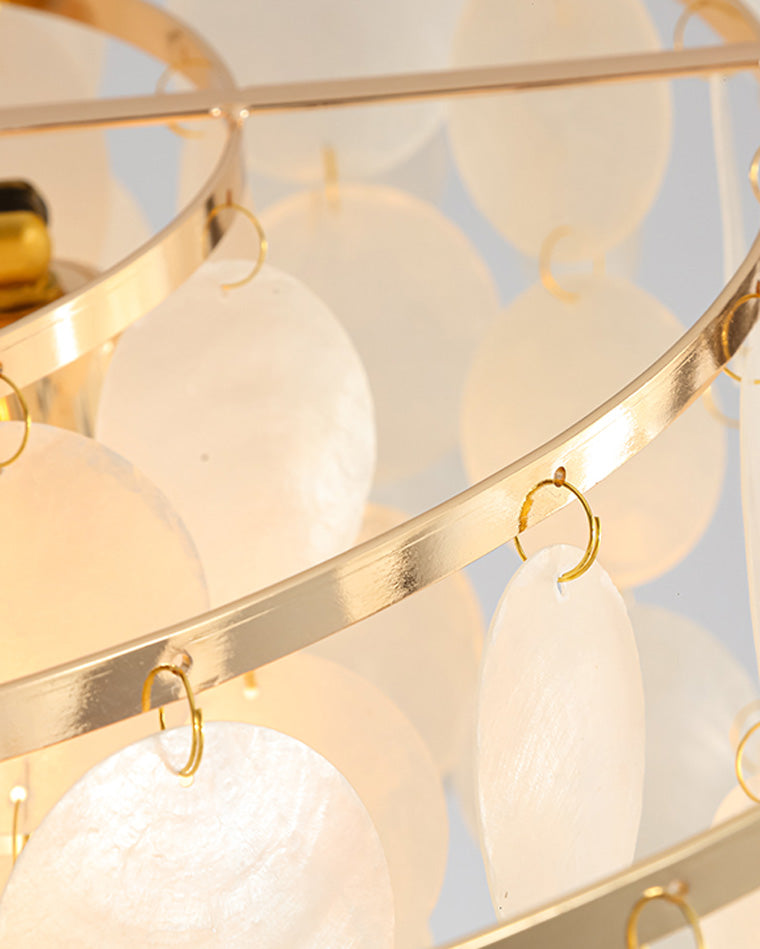 Lustre rond WOMO Capiz-WM2474