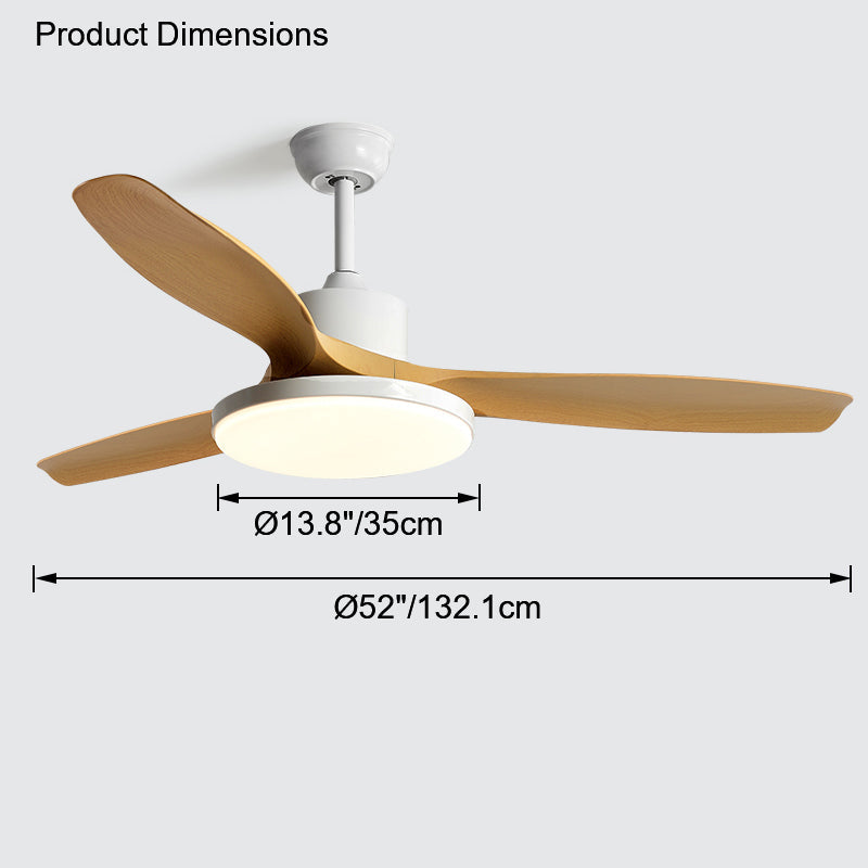 WOMO Ventilateur de plafond Scandinave-WM5002