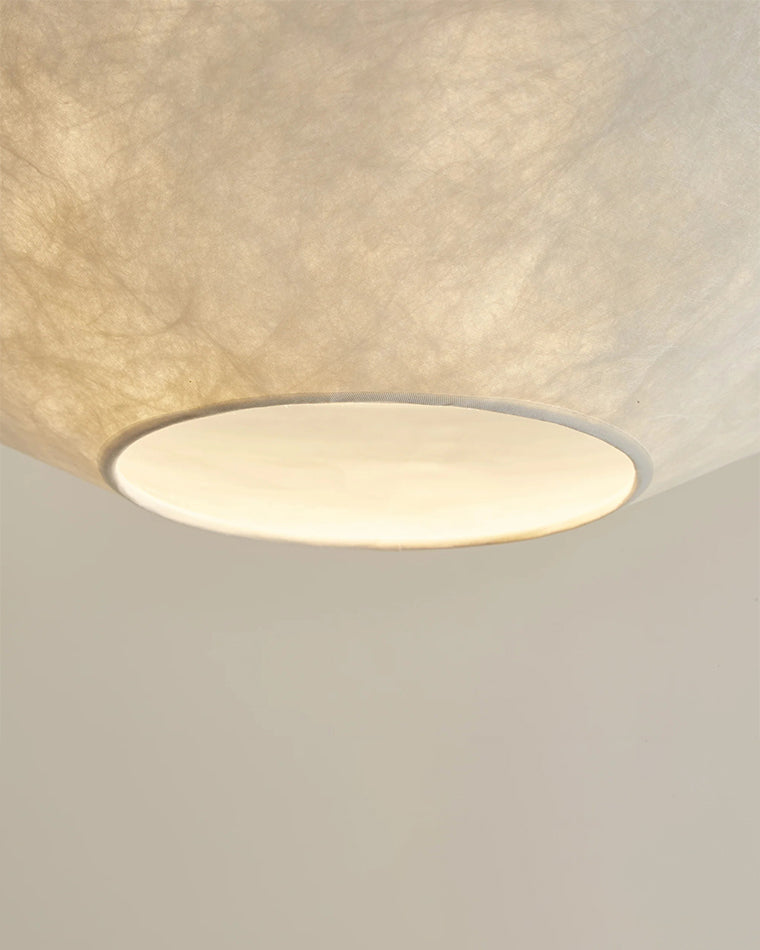 WOMO-WM2775 Tiered Cone Rice Paper Pendant Light