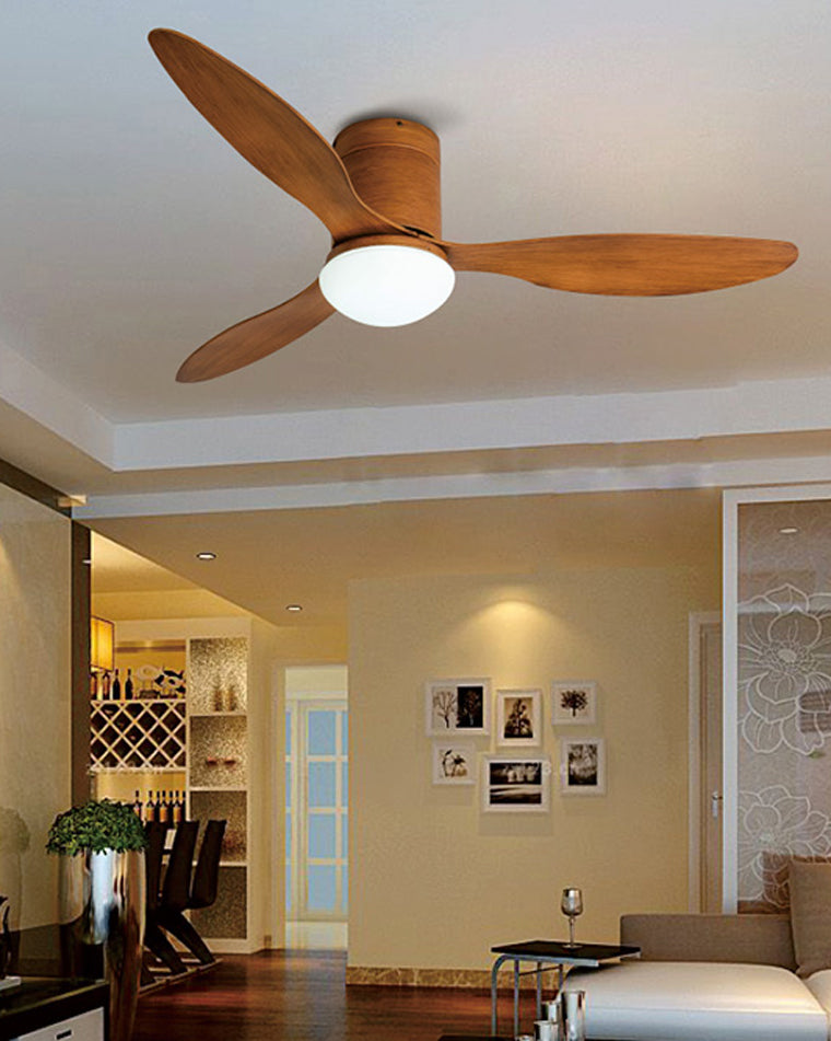 Lampe de ventilateur de plafond moderne WOMO 3 pales-WM5006