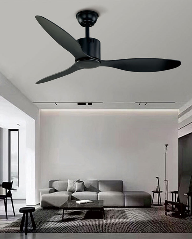 Lampe de ventilateur de plafond moderne WOMO 3 pales-WM5006