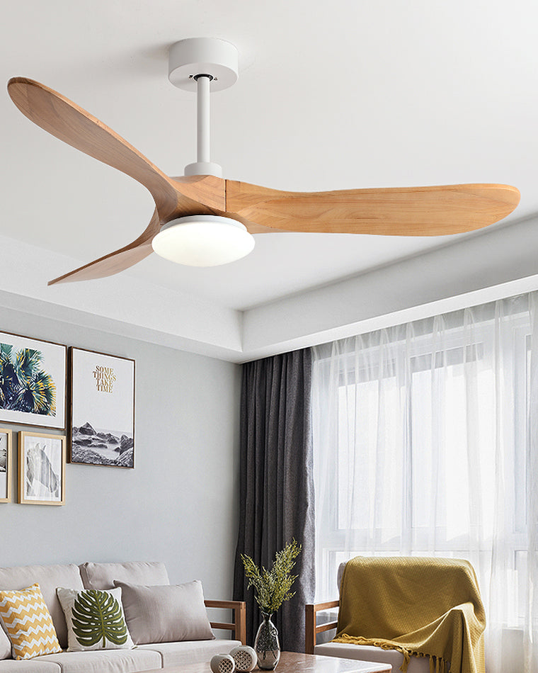 WOMO Ventilateur de plafond 3 Pales Bois-WM5008