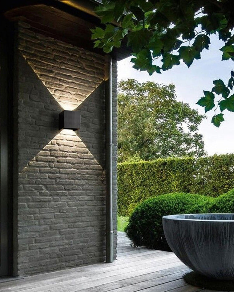 WOMO Applique Murale Extérieur Eclairage Haut et Bas-WM9003