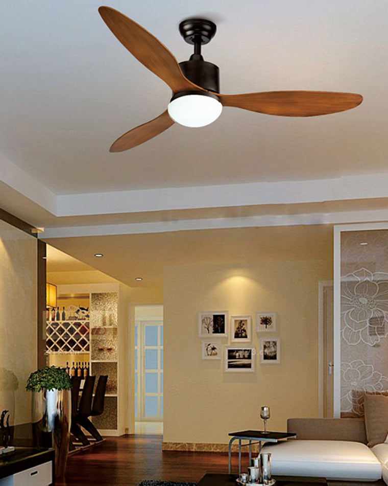 Lampe de ventilateur de plafond moderne WOMO 3 pales-WM5006