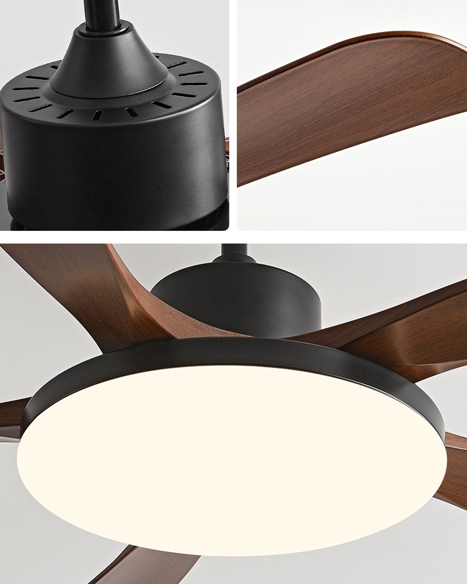 WOMO 60-inch large ceiling fan light - WM5179