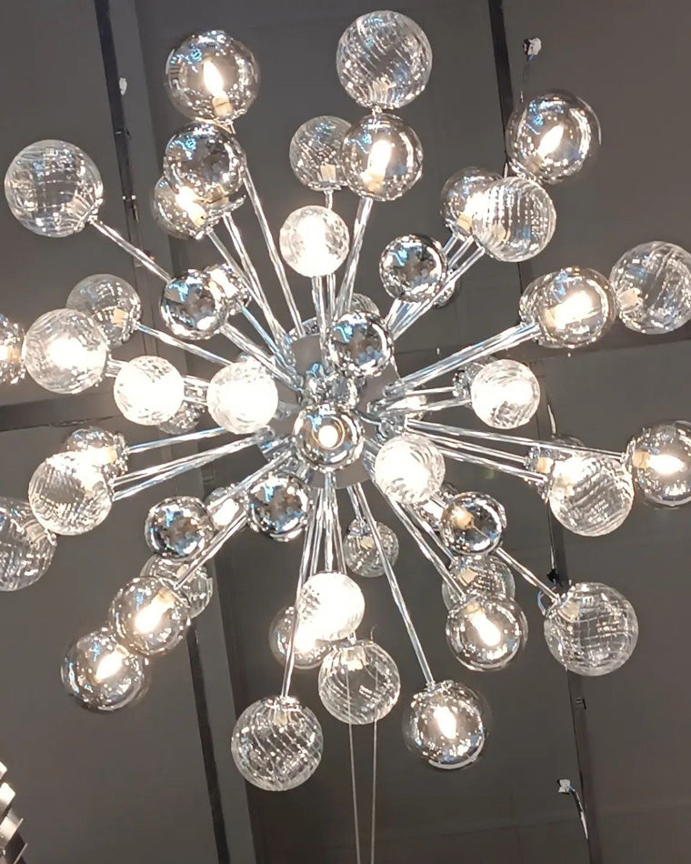 Lustre à bulles de verre WOMO-WM2456
