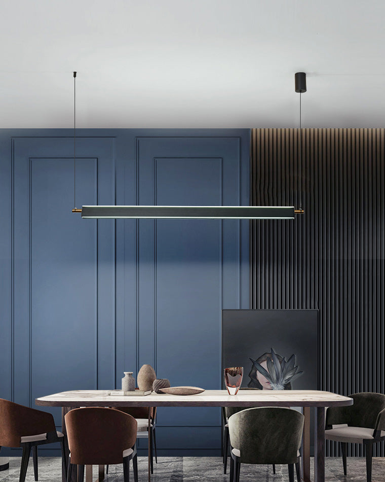 WOMO Suspension Lineaire Led Noir Modern-WM2182
