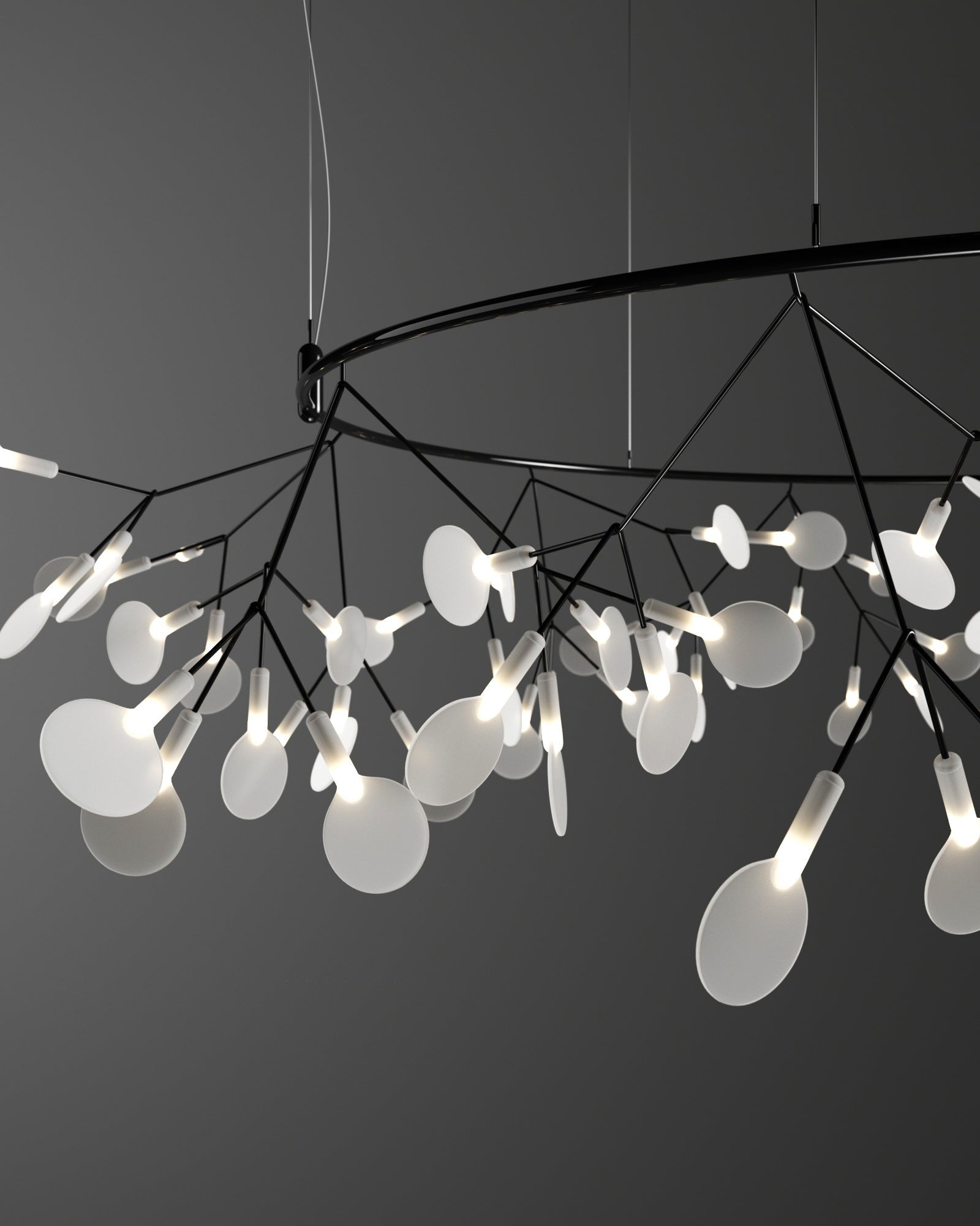 WOMO Lustre Rond Branche Led-WM2435