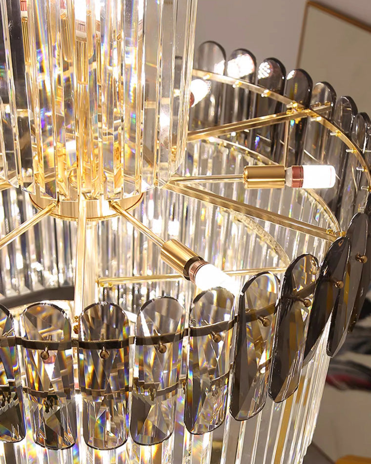 Lustre en cristal en cascade WOMO-WM2387