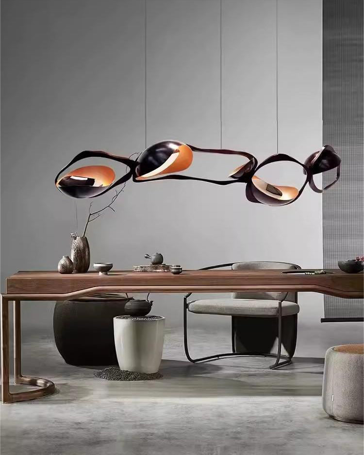 WOMO Lustre Chic Led Noir-WM2148