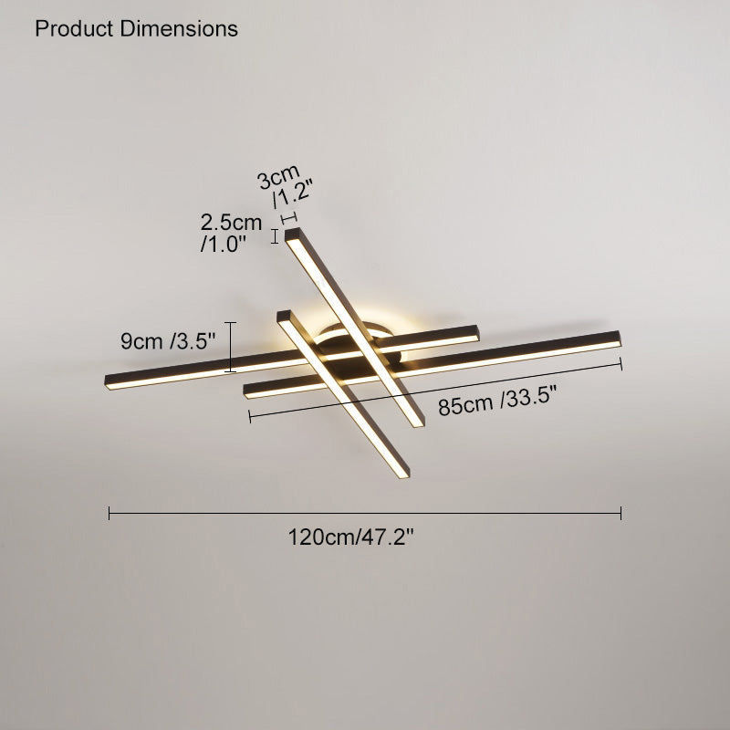 WOMO Plafonnier LED Soleil - WM1008