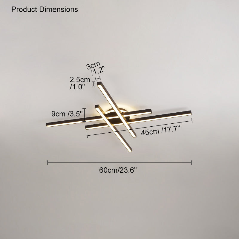 WOMO Plafonnier LED Soleil - WM1008