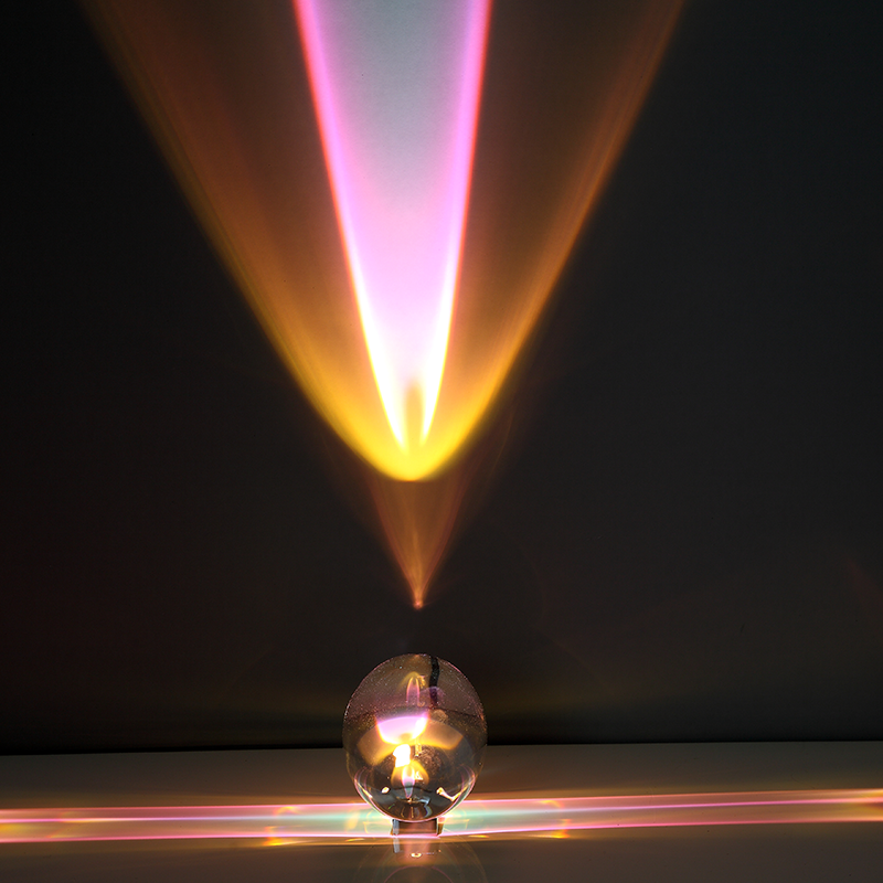 WOMO Lampes à poser en Verre Projecteur d'étoiles-WM8000