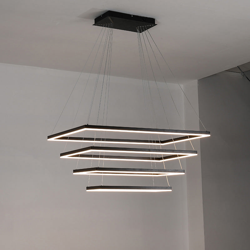 WOMO Lustre Rectangulaire Led Luxe-WM2120