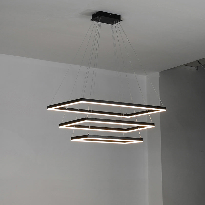 WOMO Lustre Rectangulaire Led Luxe-WM2120