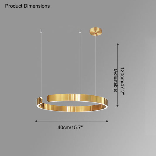 WOMO Multiple Circle LED Chandelier-WM2009