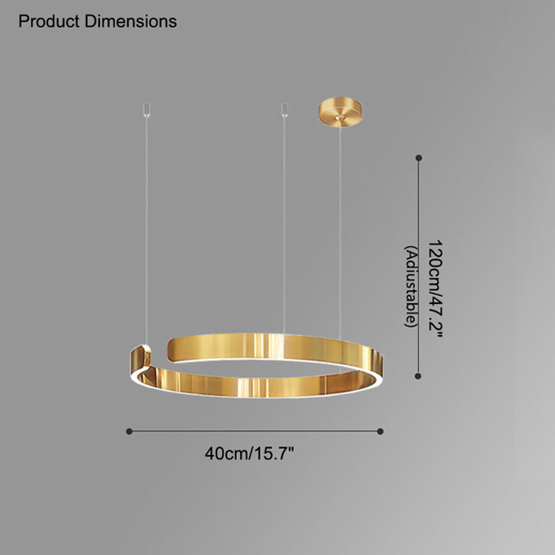 WOMO Lustre Multiple Cercle Led-WM2009