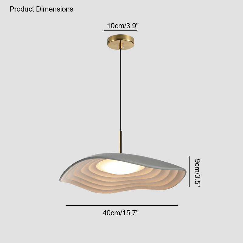 WOMO Suspension abat jour Feuille Design-WM2082
