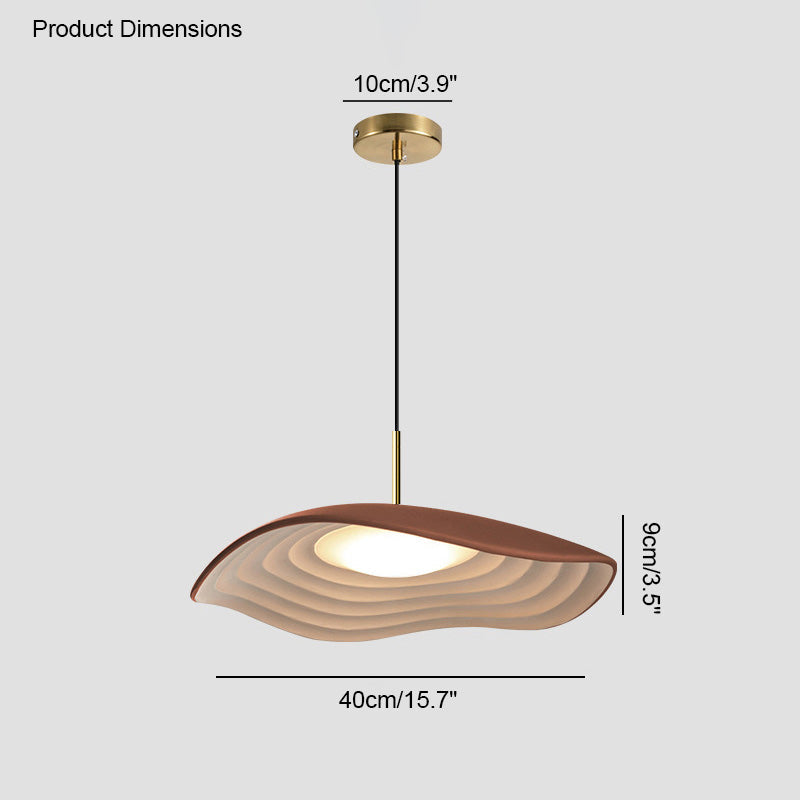 WOMO Suspension abat jour Feuille Design-WM2082