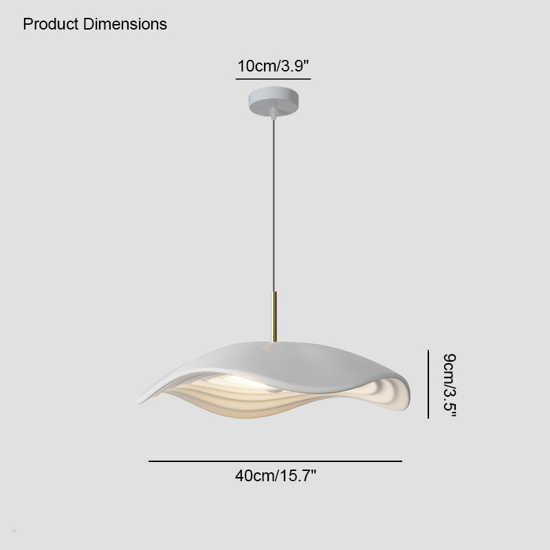 WOMO Suspension abat jour Feuille Design-WM2082