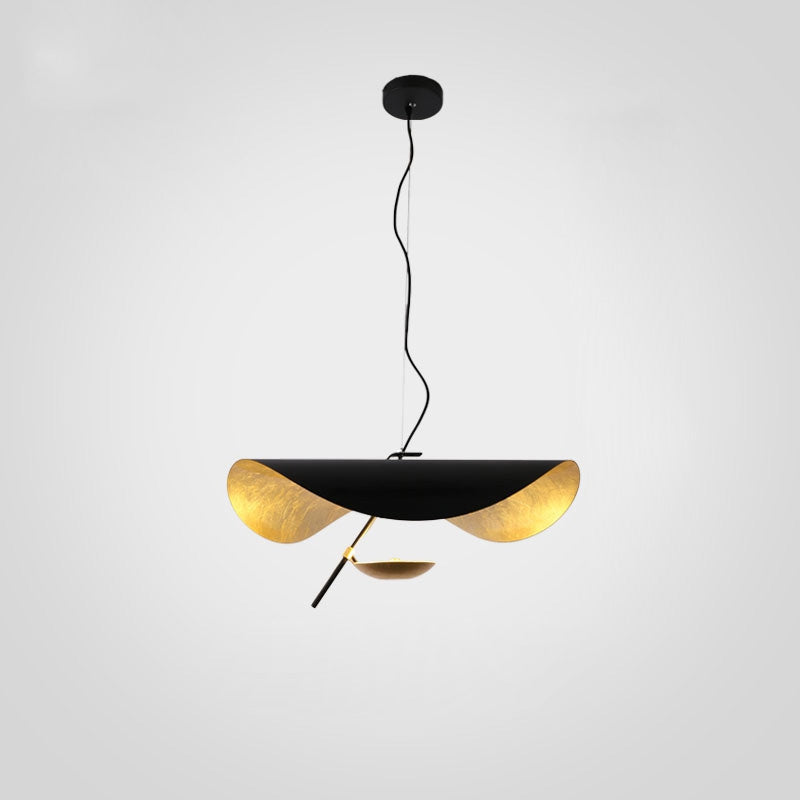 WOMO Suspension Feuille Metal Art Déco-WM2088