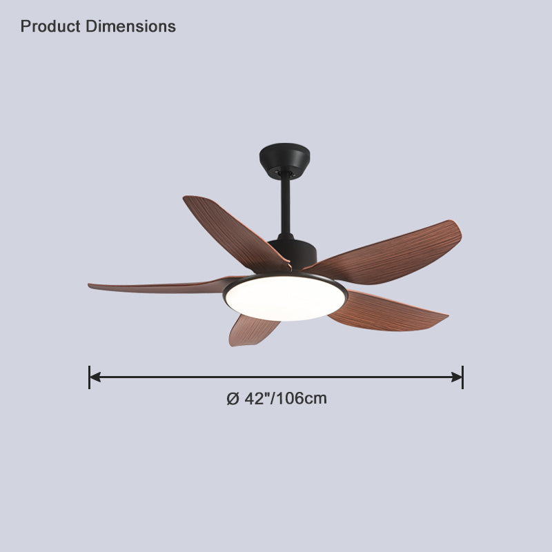 WOMO 42-WM5020 Low Profile Ceiling Fan Lamp