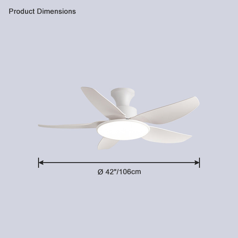 WOMO 42-WM5020 Low Profile Ceiling Fan Lamp